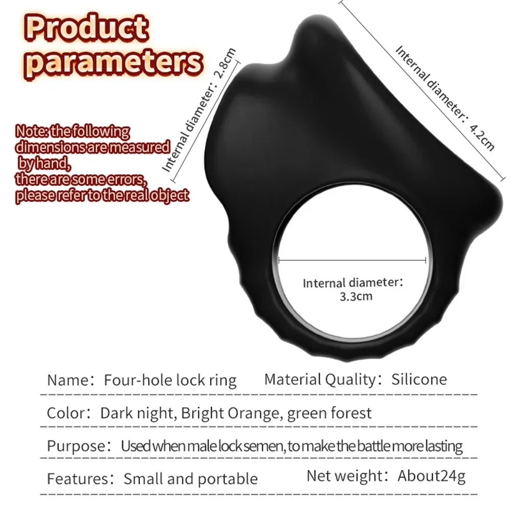 Penis Ring Reusable Silicone Stretchy Semen Cock Ring Penis Enlargement Delayed Ejaculation Circumcision Ring Sex Toys For Men