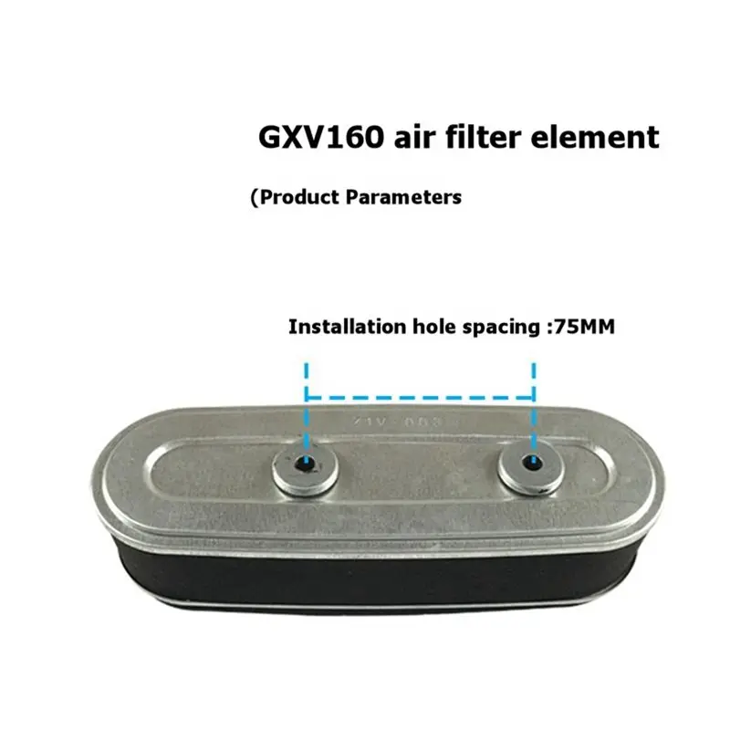 SHGO-Lawn Mower Engine Replacement Part- Air Filter Spark Plug For Honda GXV160 HRJ216 Models(Replaces 17211-ZE7-W03 7-08351)