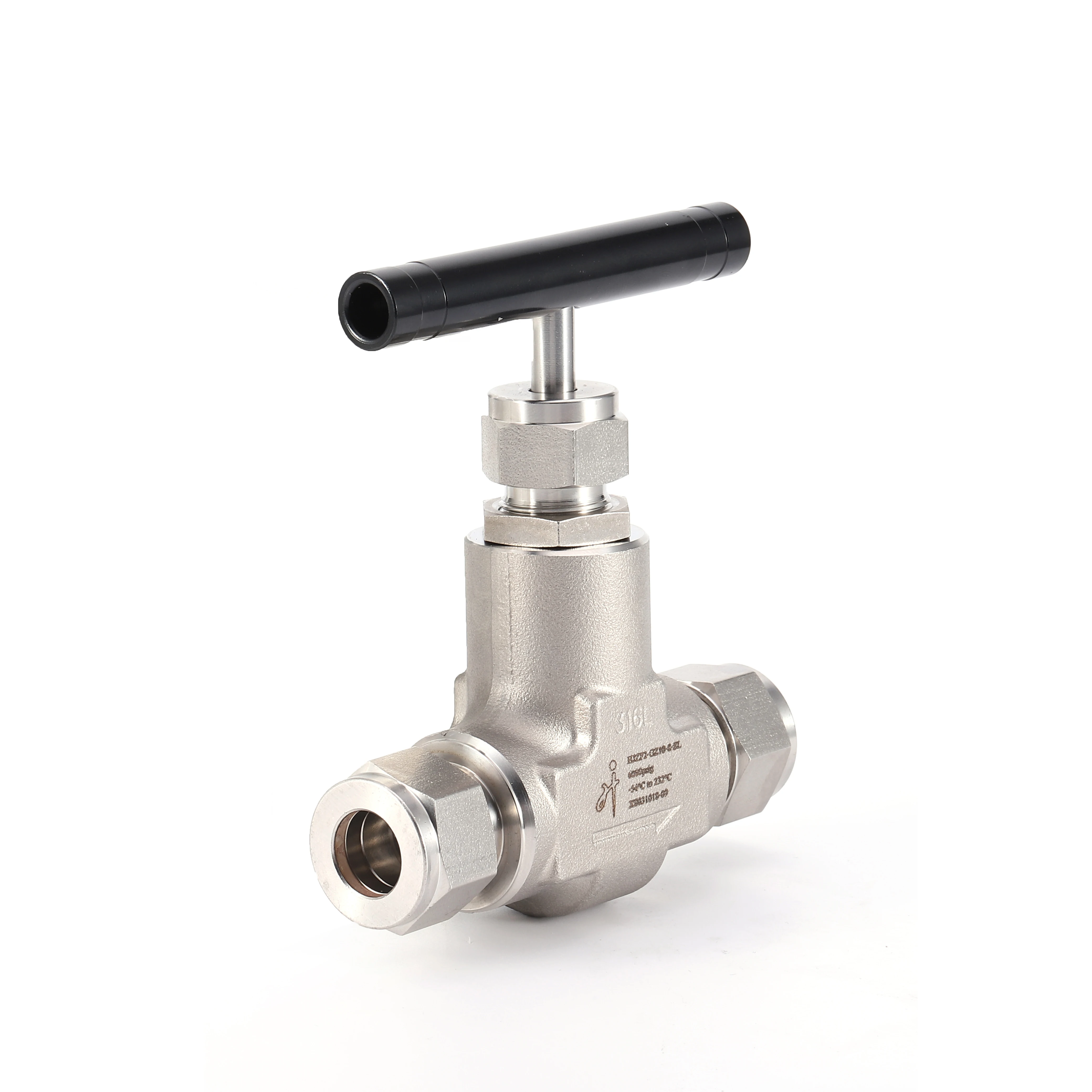 Integral Fordeg Body Needle Valve SS316 10,000psi วาล์วควบคุมการเชื่อมต่อท่อ