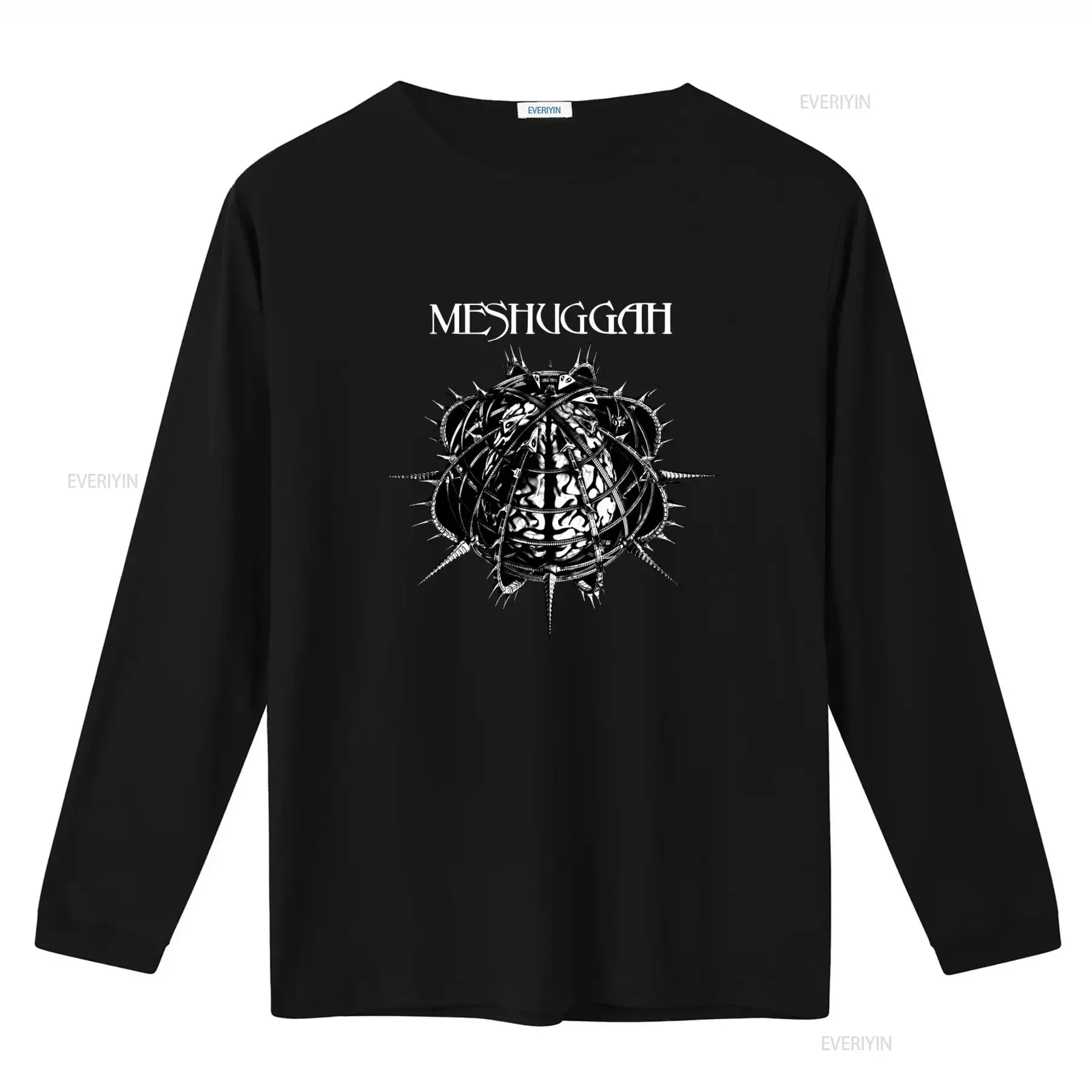 MESHUGGAH Chaosphere T Shirt Bold Edgy Design for Rock Fans vintage Washed Stylish Casual graphic homme designer clothes