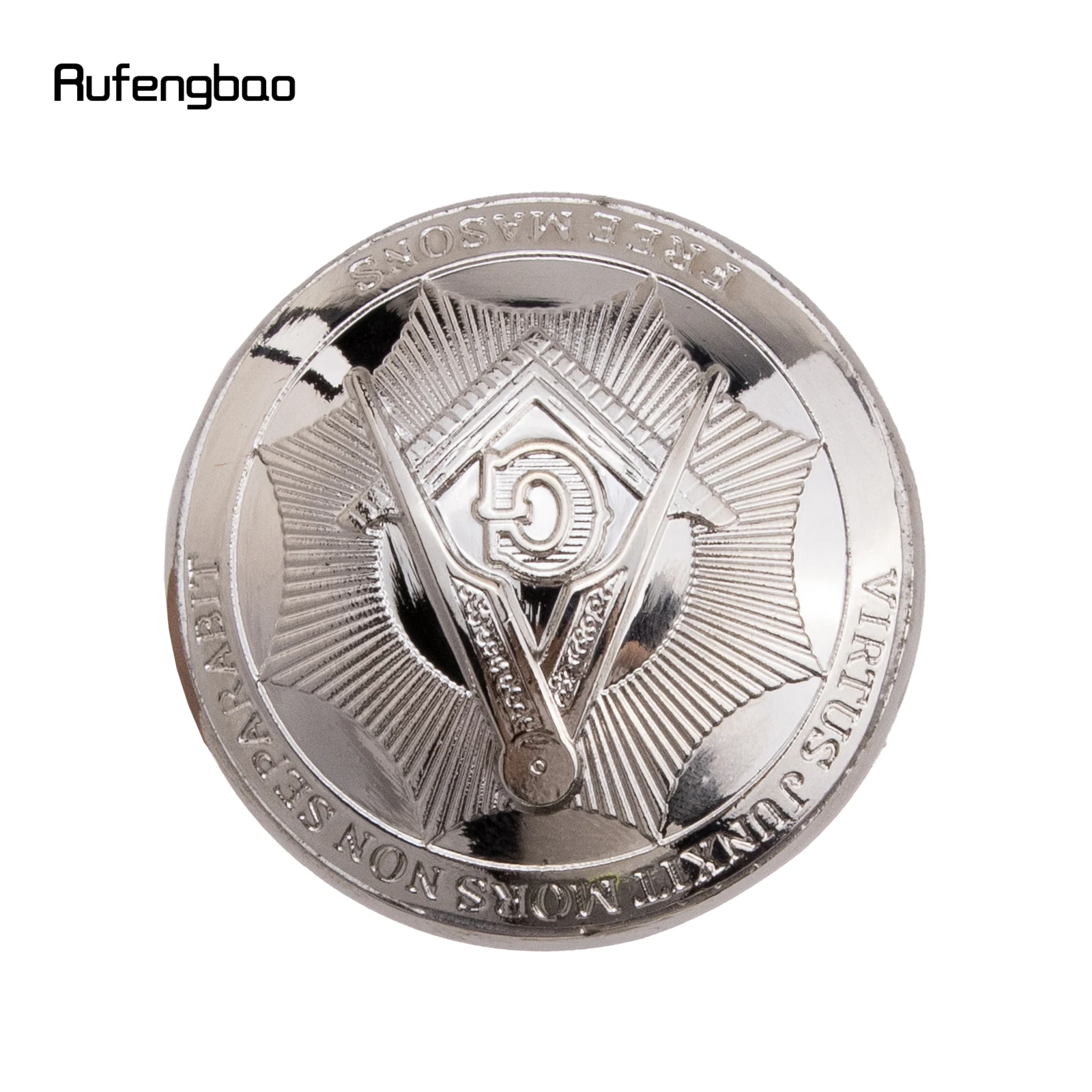 White Freemasonry Freemasons VG Totem Decorative Cane For Halloween For Cosplay And Parties, For Cosplay & Party