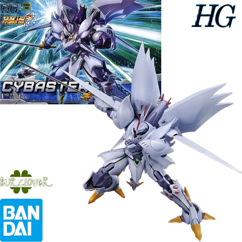 

Bandai Original HG Super Robot Wars OG CYBASTER 1/144 Anime Action Figure Assembly Model Toys Gifts For Children GUNDAM