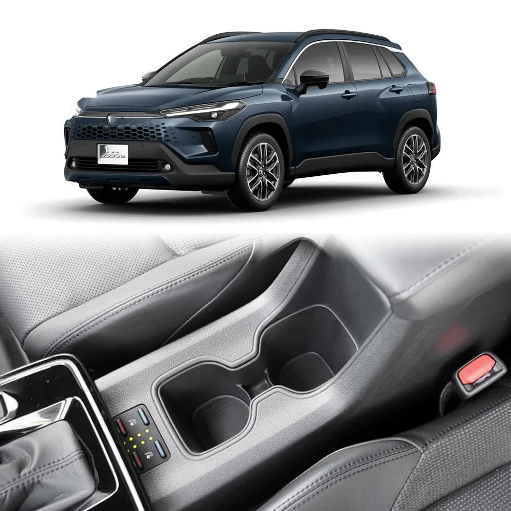 

Для Toyota Corolla Cross 2025 2026, аксессуары для интерьера, центральная консоль автомобиля, держатель для чашки с водой, сиденье, держатель для воды, напитков, ящик для хранения
