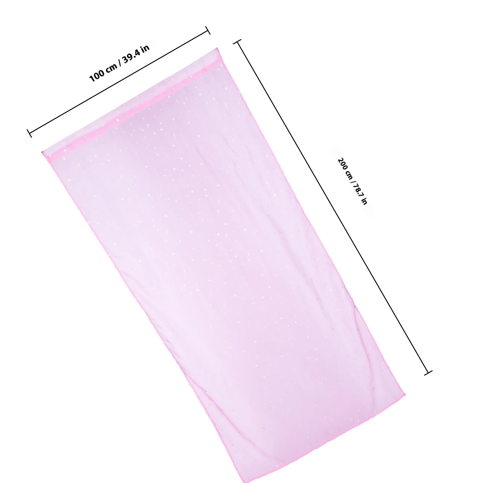 1 لوحة شفافة ستار نمط شير الستار باللون الوردي 100x200 سنتيمتر الفضة احباط طباعة الفوال لغرفة النوم نافذة الضوء الطبيعي #5