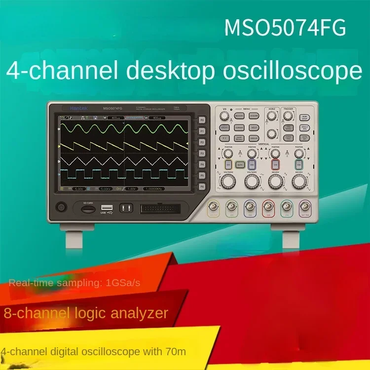 

Mso5074f/Mso5074fg/4 Channels with 70M Digital Oscilloscope 8 Channels Logic Analysis