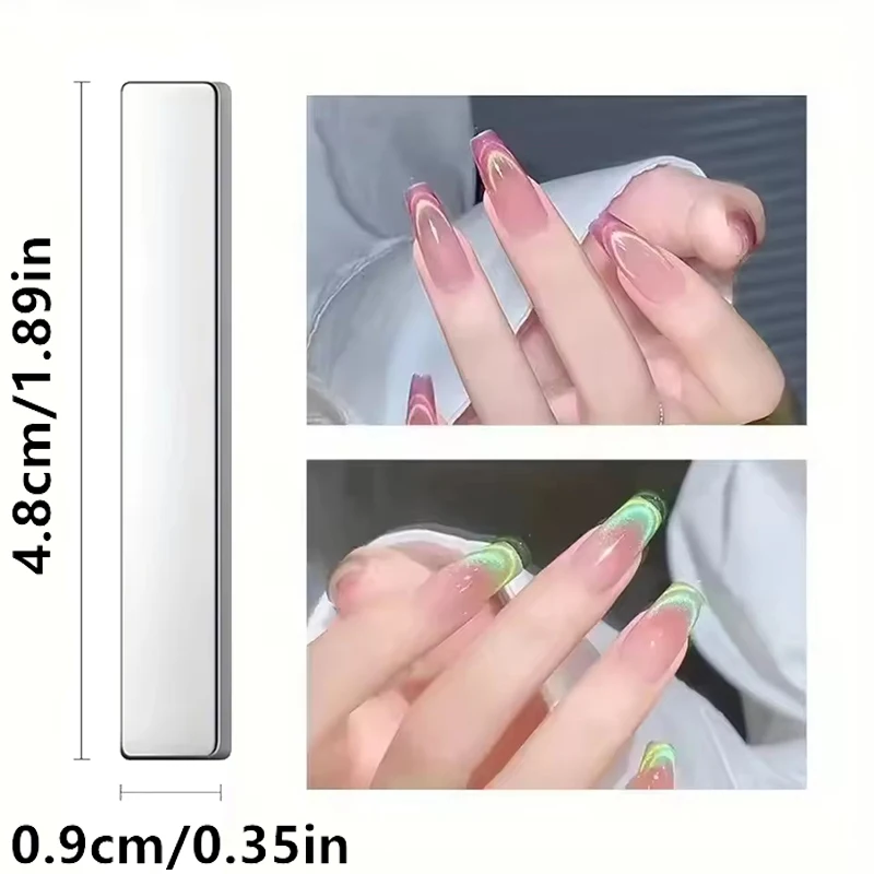 

Новая магнитная ручка для дизайна ногтей 3D Котячий глаз Картина ногтей Дизайн Двусторонняя магнитная палочка Гель-лак Волшебный маникюр DIY Салонные инструменты