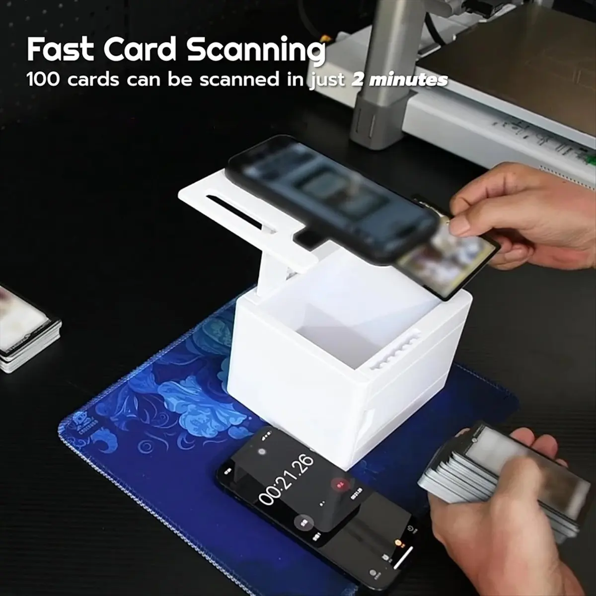 KSOL For Card Scanner Quickly Scan Your Games Cards Trading Cards Scanstand Card Scanner Holder