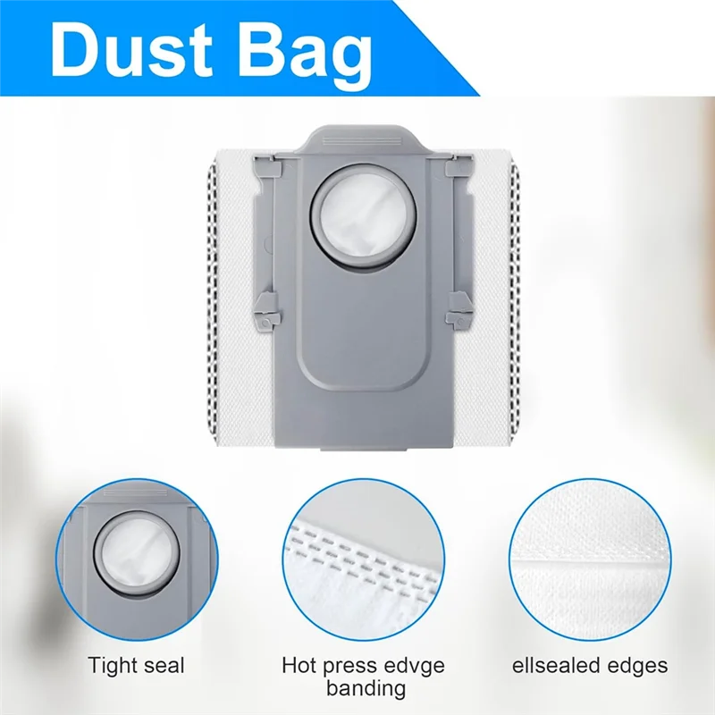 

A16Z For Roborock Saros 10R Vacuum Cleaner Replacement Accessories Kit Main Side Brush HEPA Filters Mop Cloth Dust Bags