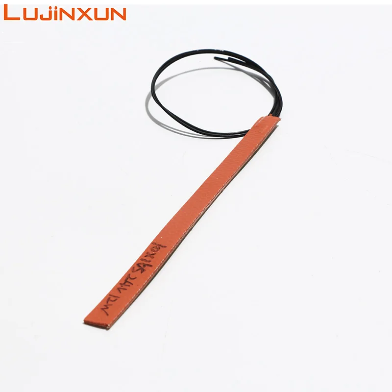 LUJINXUN 10mm Silicone Rubber Ultra Narrow Heating Strip, Flexible Bendable Winding Heating Belt 5V 12V 24V Waterproof Customize