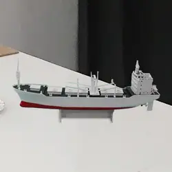 Electric Ship Model Vessel DIY Hobby Gifts Ship Model Jigsaw Toy Battleship Model Kits Assembly Model Boat Kits for Teens Adult