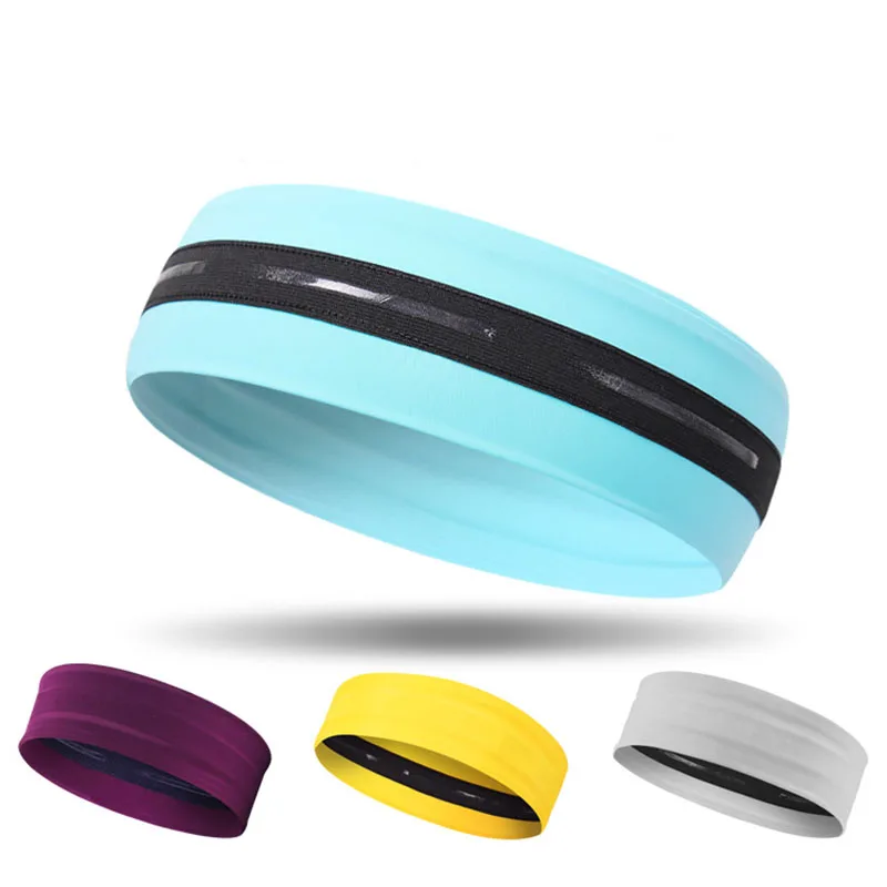 Meryl Athletic Headband Elastic Sweatbands Women Men Basketball Sports Gym Fitness Sweat Band Volleyball Tennis Headband