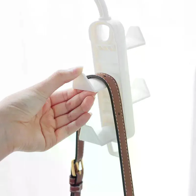 Bag Storage Tools  Multi Functional Wardrobe Hanger Space Saving Traceless Bag Rack for Closet Organization Home Bedroom Use