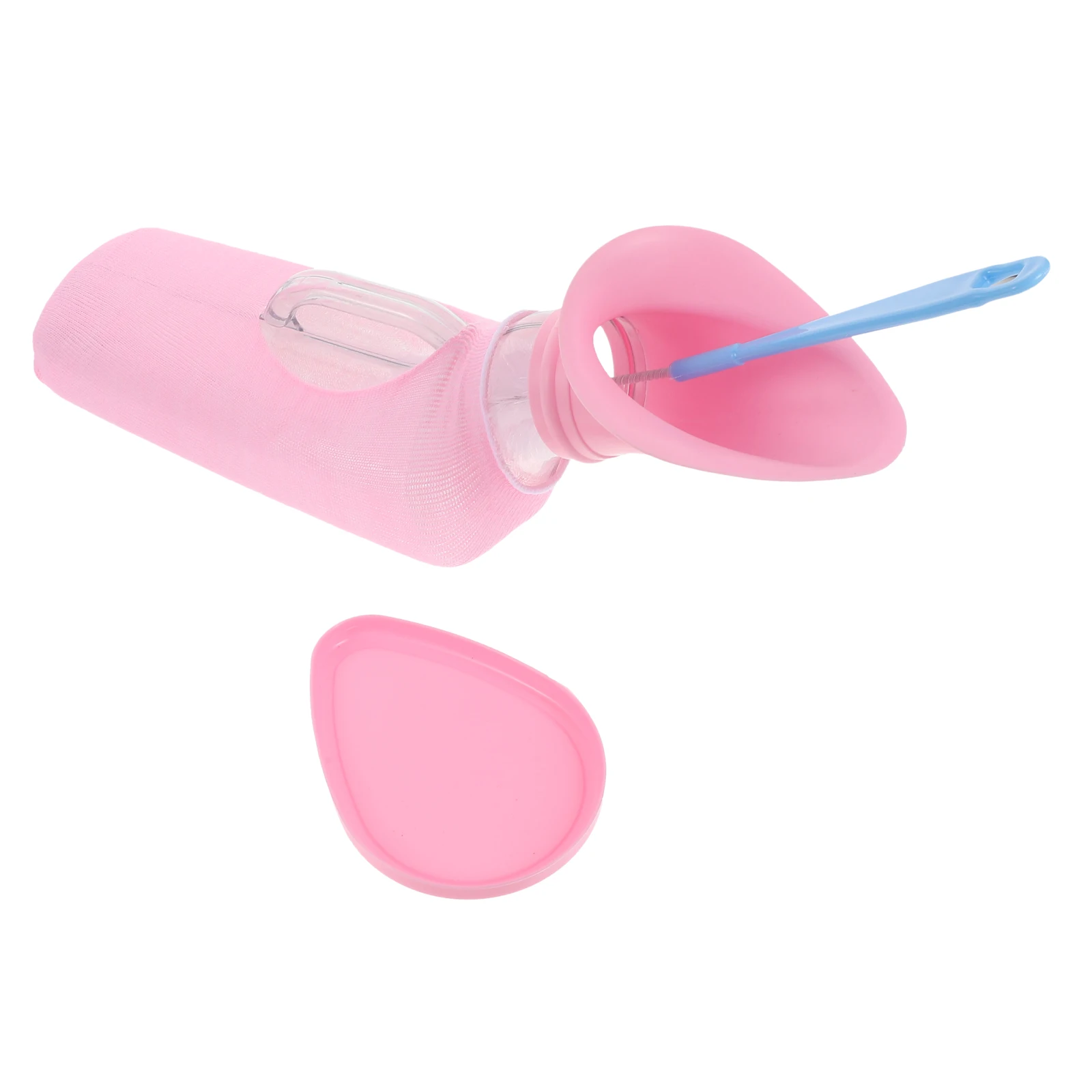 

Portable Emergency Urinal Unisex Cotton PVC Material Outdoor Travel Camping Reusable Foldable Water Sealed No Leakage Small Size