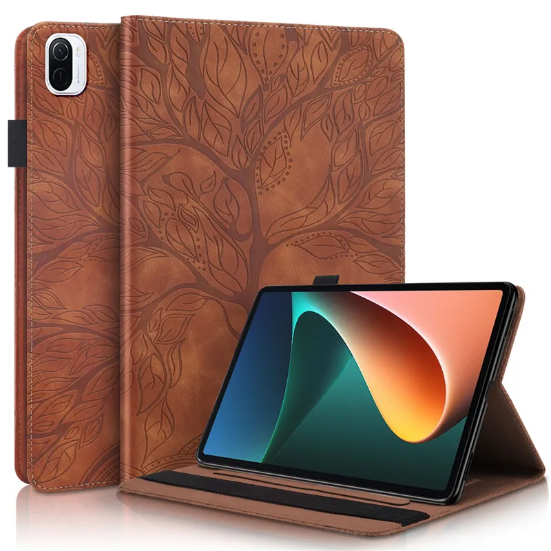 

Tablet Funda For Xiaomi MiPad 5 Mi Pad 5 Pro Case 11 inch Emboss Tree Flip Wallet Stand Cover For Xiaomi Pad 5 Redmi Pad Case