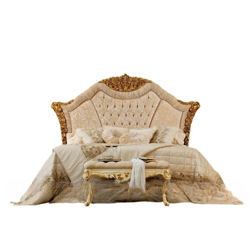 

1.8 meters double bed French princess wedding bed master bedroom furniture large apartment