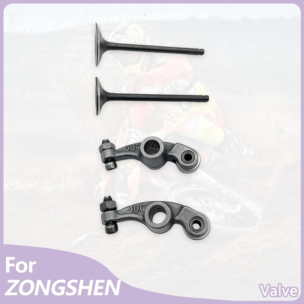 Para PR250 PR300 válvula de motor vástago válvula brazo basculante accesorios de motor de motocicleta ZHONGSHEN ZS172FMM-5 ZS175FMN piezas de válvula