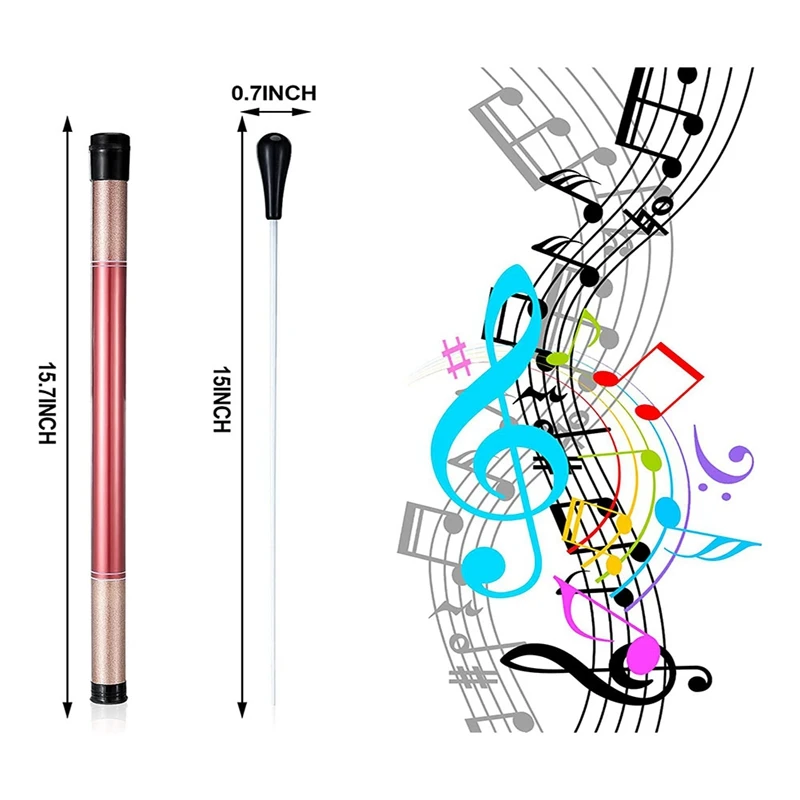 ConEventBaton Music Interdit Baton with Baton Case, Chef d'orchestre