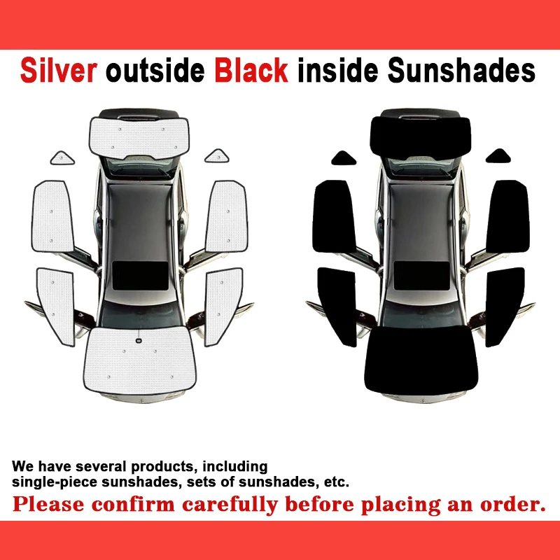 Car Window Sunshades For MG ZS EV ZX ZST EZS ZS11 2017 2018 2019 2020 2021 2022 2023 2024 Visors Sunshade Covers Car Accessories