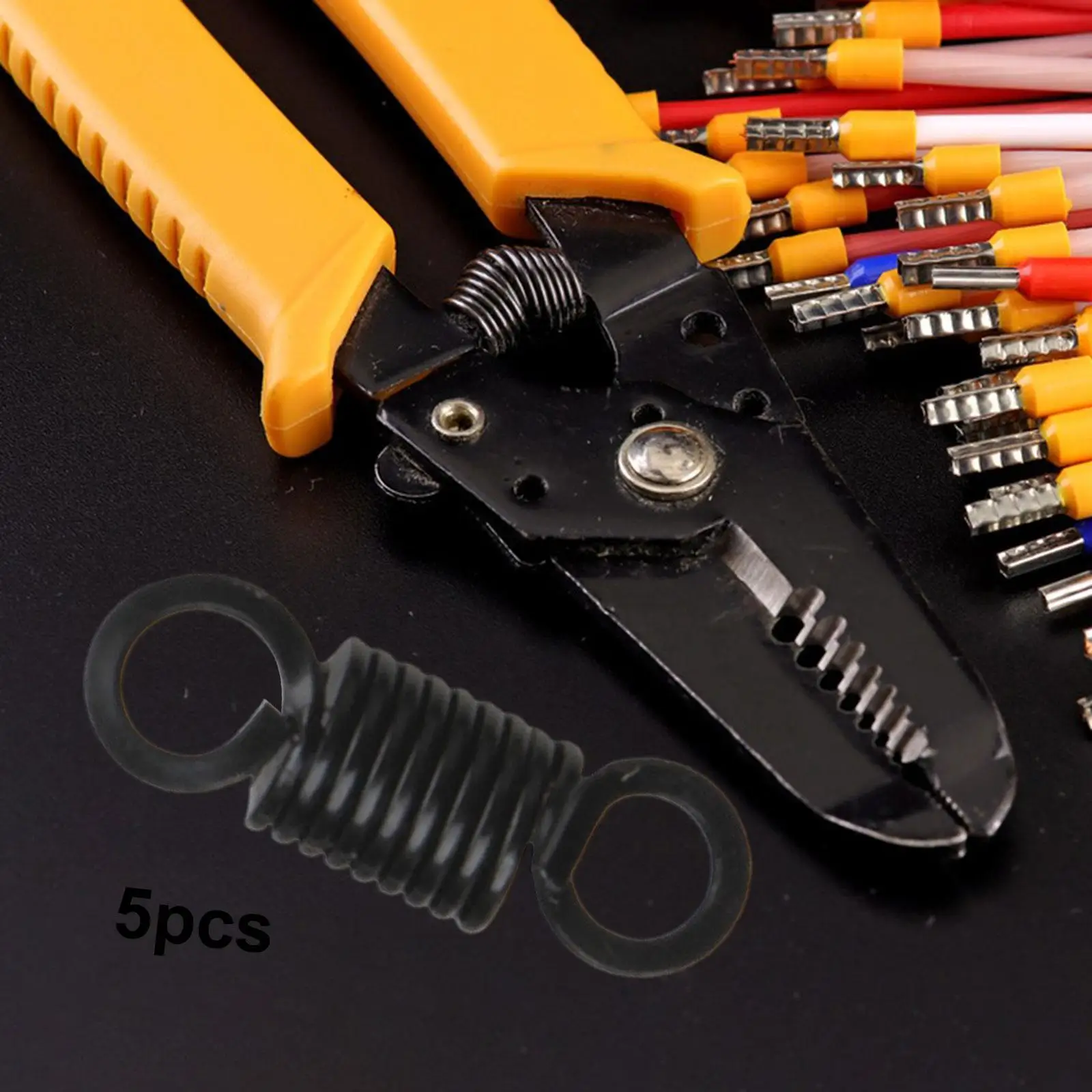 Auto Wire Stripper Primavera, Acessórios de Hardware, Auto Ajustando Molas Trocadas para Alicate Crimping Wire Strippers, 5 Pcs