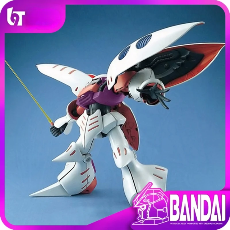 In Stock Bandai 1/100MG White Kabini AMX-004 Kabini Harman with Gundam Assembly Model