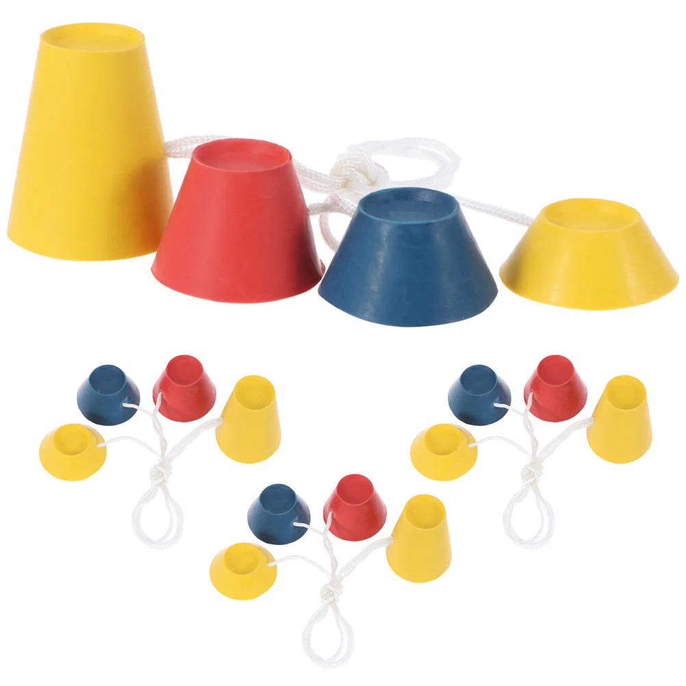 

16 Pcs Golf Hitting Mats Rubber Ball Seat Golfing Tees for Winter Martini Rubbers
