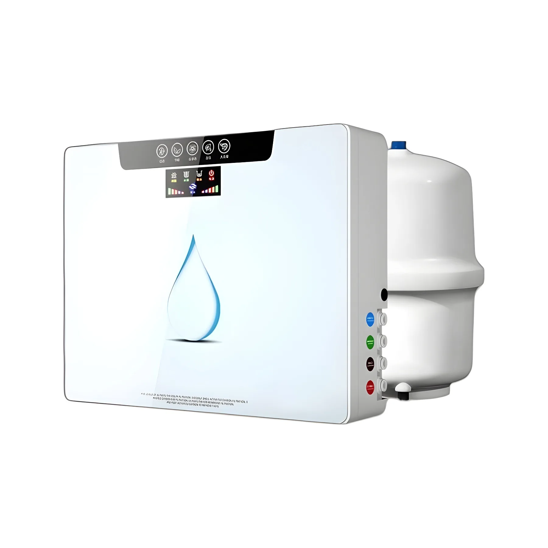 RO Reverse Osmosis Water Filter, Home Drinking Purifier, High Flow Wall-Mounted System, Desktop Tap Filtration