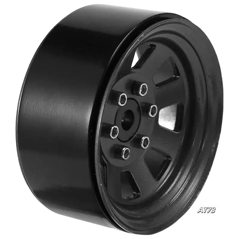 4PCS Metal Beadlock 1.9 Wheel Rim Wheel Hub For 1/10 RC Crawler Car Traxxas TRX4 D90 Axial SCX10 90046 AXI03007 Redcat