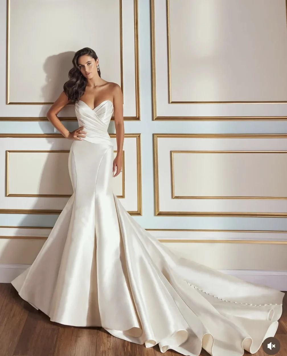 Customized Sexy Wedding Dress, Sweetheart collar, Sleeveless Mermaid drawtail, Ladies' Wedding Dress amanda novias image 2