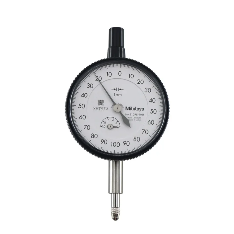 Mitutoyo Dial Indicators, Measuring Range 0-1mm/0.001mm, 2109AB-10 2109A-10 2046A 2046AB Dial Indicator