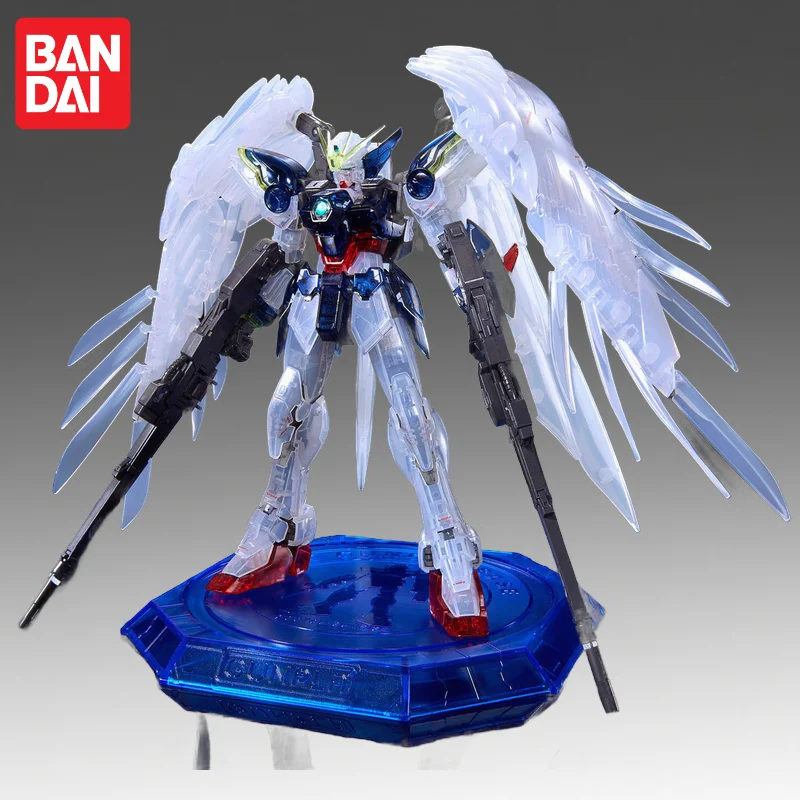 

In Stock Bandai Original Rg 1/144 Rg-gundam Wing Gundam Action Figure Model Doll Brand New Boxed Anime Characters Toys Model