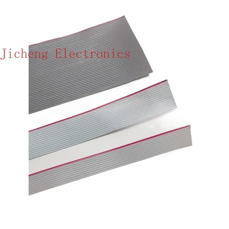

10PCS Gray cable 10/14/16/20/26/34/40/50/60 P FC copper wire 1.27 pitch 1 meter