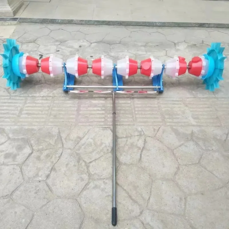 

Adjustable Row Spacing Small Drum Seeder Rice Planter Machine 4 Rows
