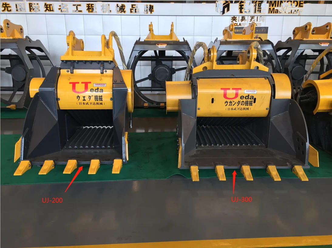 high performance Chinese Factory Made Excavator Jaw Crusher Bucket Durable Hot Sale