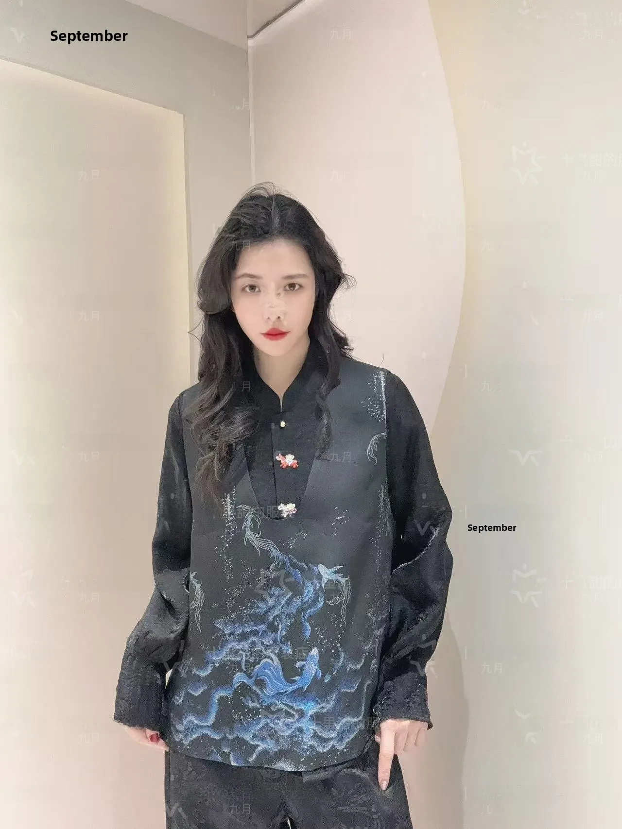 

New Chinese Sle Slimming Vintage Vest September North Nothing Fi New Traditional National Sle Reducing Waistcoat