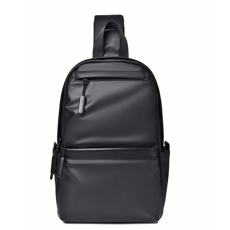New Men's Chest Bag, Casual and Fashionable Single-shoulder Bag, Lightweight, Water-resistant and Multi-functional Crossbody Bag
