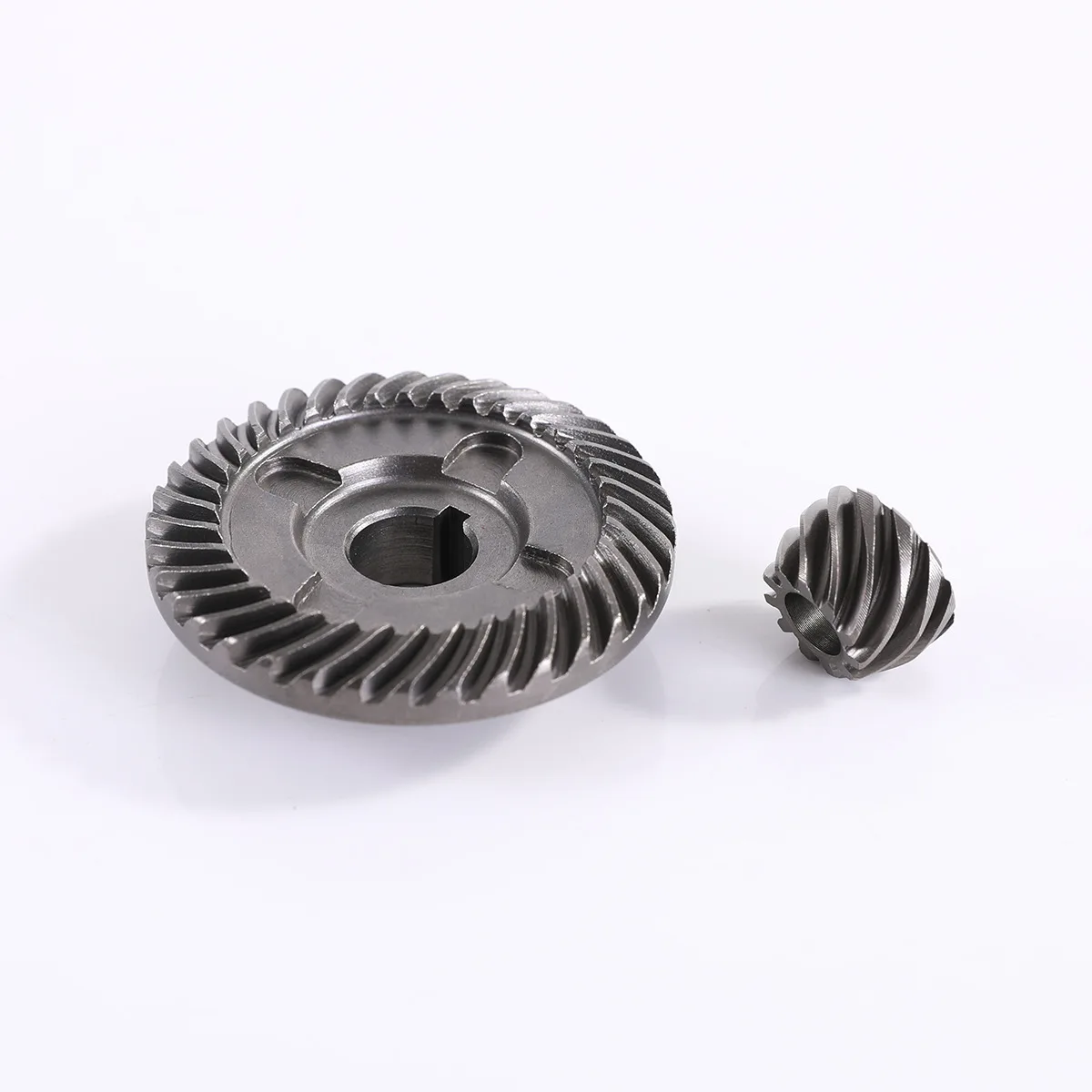 Precision Spiral Bevel Gear Set For PD 100 Brushless Angle Grinder Replacement Power Tool Gearbox Maintenance Accessory
