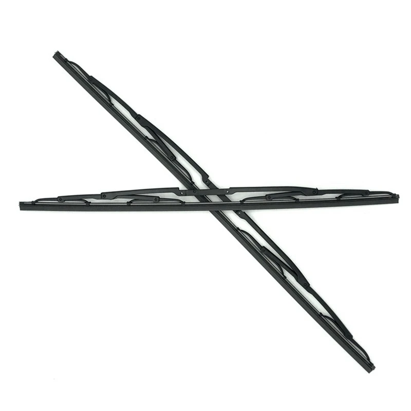 10X Car 26Inch + 22Inch Wiper Blades Combo Silicone Rubber Boneless Windscreen Windshield Wipers For BMW 5 Series E39