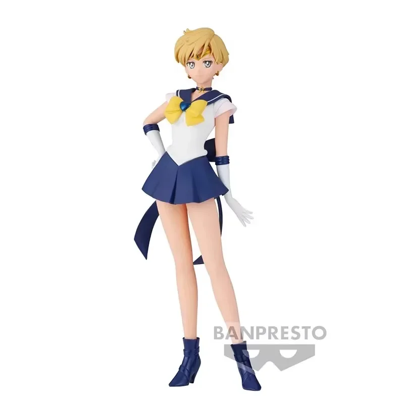 Bandai Original Sailor Moon Anime Figure Shiny Venus Tenoh Haruka Kaiou Michiru Action Figure Model Toys for Kids Gift