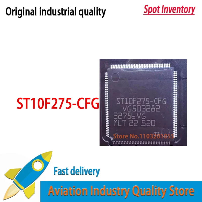 1~5pcs/lot New Original ST10F275-CFG ST10F275 CFG ST10F275 TQFP144 In Stock