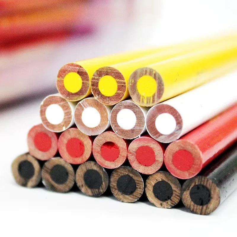 Zhonghua 536 Spezialstift für Glas, Leder, Kunststoff, Metall, Keramik Markierungs- und Positionierstift in 3 Farben – Detail 2