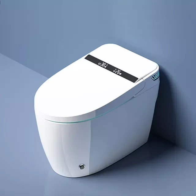 

A For new products bathroom modern design flush toilet integrated