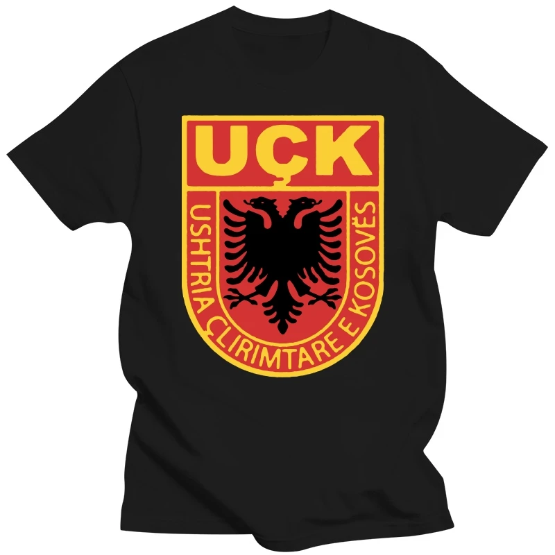 Men tshirt Kosovar uqk uck army albanian t shirt gift  T Shirt women T-Shirt tees top