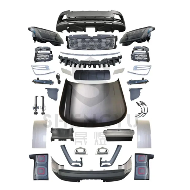 

Автозапчасти для Range Rover Vogue 13-17 Обновление до 20-22 SVA содержит бамперы, капот автолампы