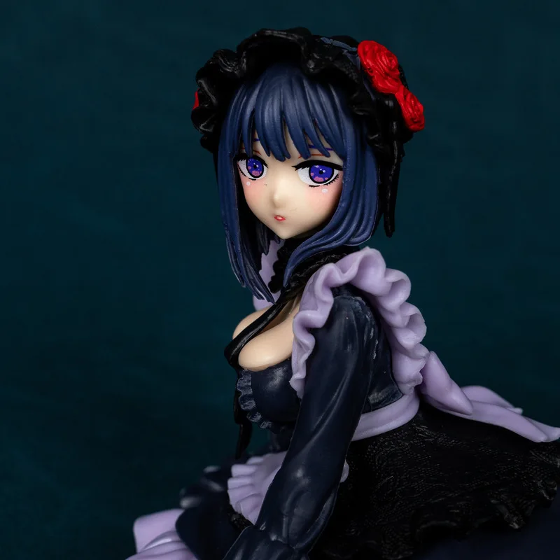 チェンジングドール 恋に落ちる 黒江雫 フィギュア 座りポーズ かわいいアニメ PCケースモデル オーナメント 絶妙な誕生日プレゼント