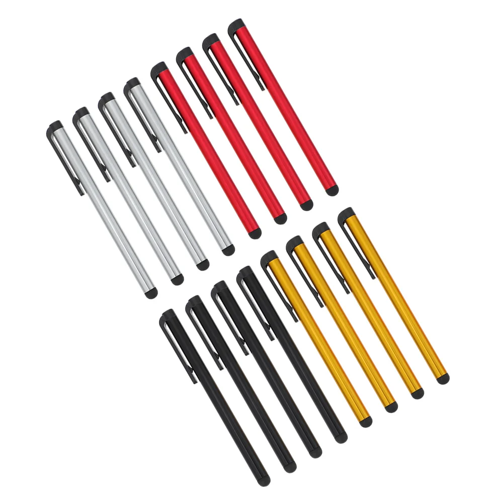 

16 Pcs Touch Screen Stylus Universal Capacitive Pen Intelligent Tablet Writing Rubber Sensitivity