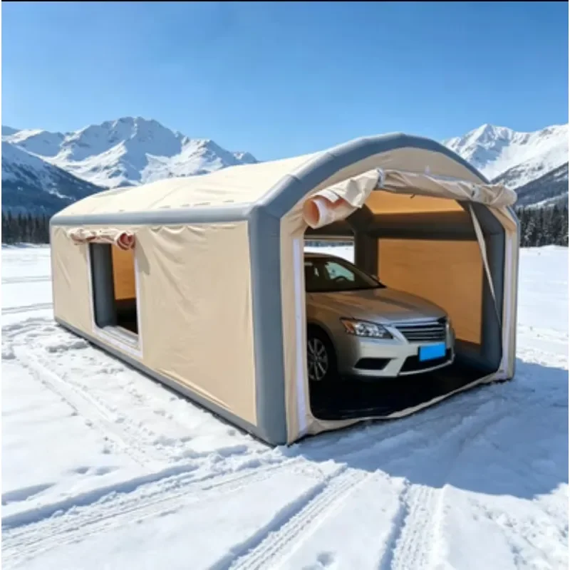 Inflatable Tent for RV/SUV-Long-Distance Camping Shelter Easy Setup Durable Waterproof Cover Portable Inflatable Car Tent