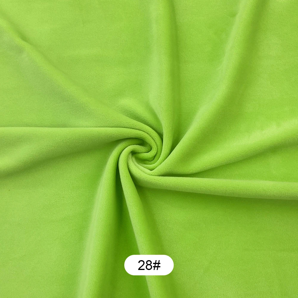 40 kleuren 50x50cm Stretch Mochi Gladde Minky Stof Hopen 95% Polyester 5% Spandex Stretch 4 Side Pluche Stof Voor Diy Naaien Speelgoed