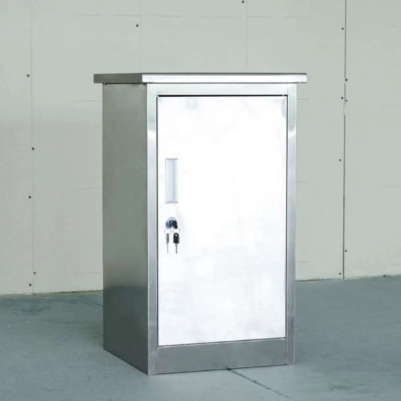304 stainless steel single cabinet door special cabinet for food additives, hotel school canteen storage with lock