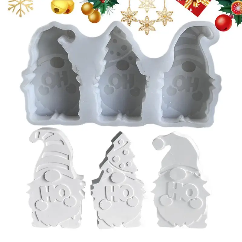 Gnome Chocolate Mold Dwarf Doll Cake Decorating Silicone Mould Resin Handicraft Mold Gnome Ornament Mould Epoxy Casting Molds