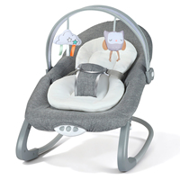 Music Rocking Baby Bed Electric Luxury Electric Swing Shaker Recliner Baby selfswing Chair Five-point Belt With Remote Control